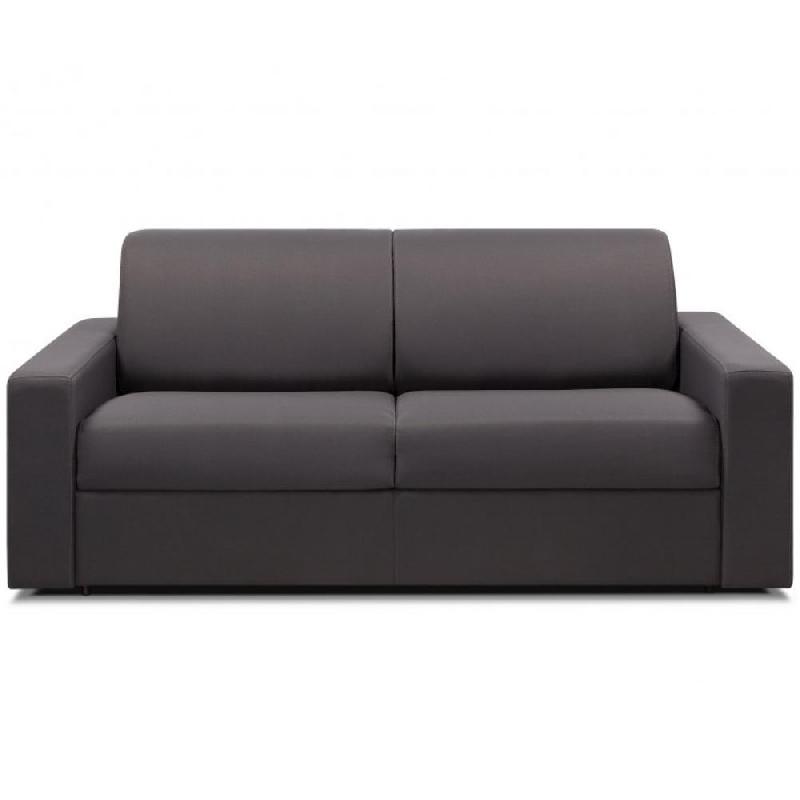 Canapé convertible Night Express 120 cm - Matelas 14 cm - Gris anthracite - Ouverture express_0