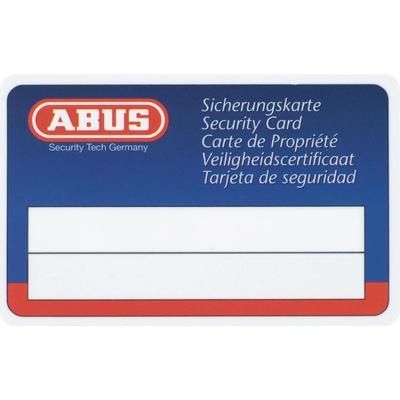 CYLINDRE DE PORTE AVEC CARTE DE SÉCURITÉ 30/30 ABUS