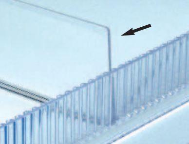 Diviseur lisse façade crantée - Lot de 50_0