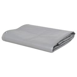 Helloshop26 - Bâche polyvalente et résistante 650 g / m² 1,5 x 20 m gris 02_0002179 - 3000096561536_0