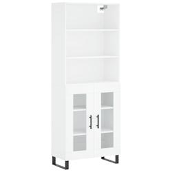 Helloshop26 - Buffet bahut commode armoire meuble de rangement organisateur cuisine salle de séjour salon haut 69,5 x 34 x 180 cm 02_0032543 - 300021_0