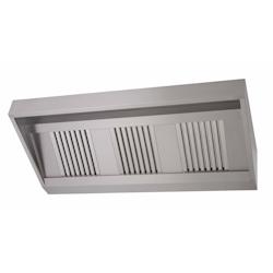Hotte Murale Economique en Inox Hauteur 540 mm Profondeur 700 mm - Fabrinox - l180- L- P70- h54- Inox - 5401162306224_0