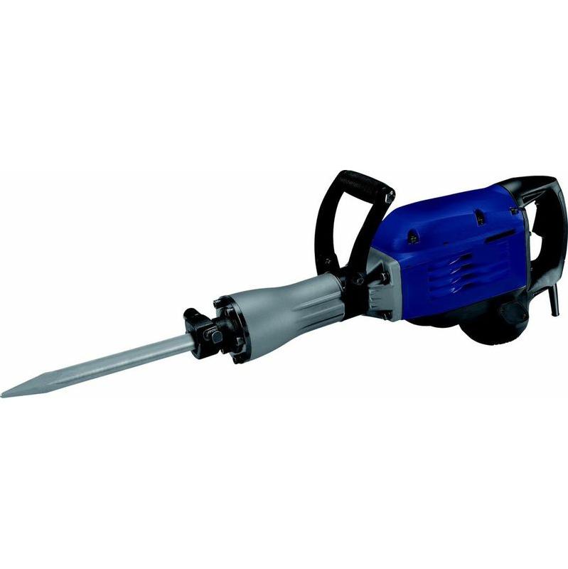 Burin Pelle Électrique Long Manche 65A – Marteau Piqueur Accessoire Avec Boîte Rangement Pour Creuser Semis Et Tranchées