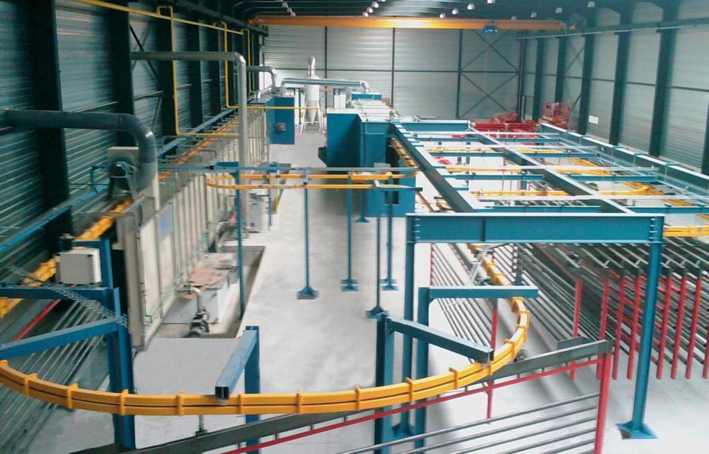 Ligne de poudrage sur mesure - Belmeko - Conception, fabrication et montage avec expertise en application de poudres_0