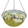 Miroir 360° de surveillance panoramique Vialux® - Demi-sphère, diamètre 45 cm, vision 9 m_0