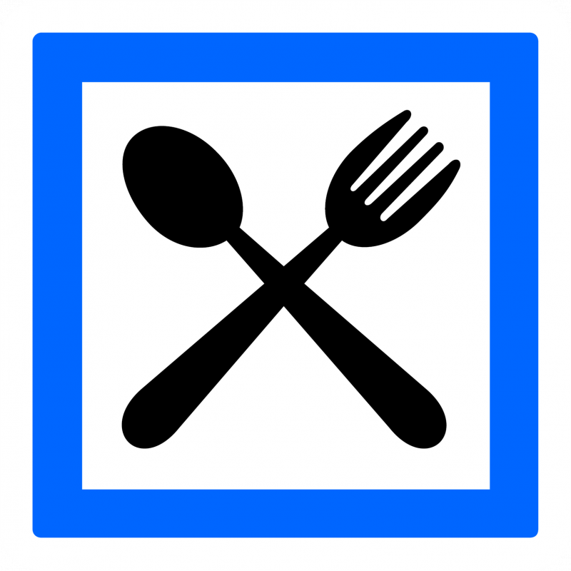 Panneau services restaurant CE16_0