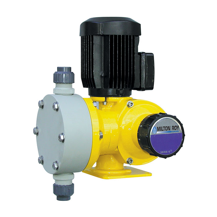 Pompe doseuse électromagnétique à membrane sèche - Débit jusqu'à 500 l/h - Pression jusqu'à 12 bar - Inox, PP ou PVDF_0