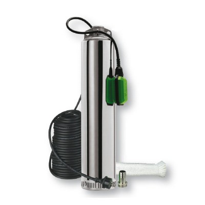 Pompe immergée Idra 4000 N - inox - 15m de câble - monophasée 230V - garantie 3 ans_0