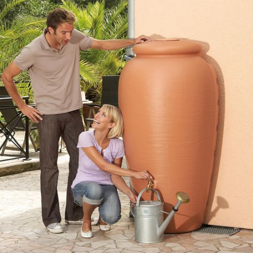 RÉCUPÉRATEUR D'EAU MURALE AMPHORE 350 L