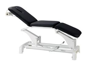 Table de massage hydraulique standard C-3737M46 - 62x198 cm - Réglable en hauteur avec roulettes escamotables_0