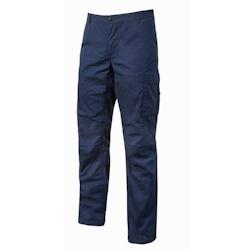 U-Power - Pantalon de travail bleu foncé Stretch et Slim OCEAN Bleu Foncé Taille S - S bleu 8033546344231_0