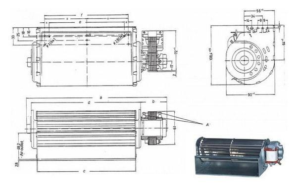 Ventilateur tangentiel qln 65/1800 a1 3015l 25 ebmpapst-xnw_0