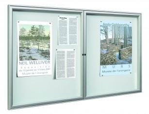Vitrine d'affichage Référence - robuste et modulaire - 5 coloris disponibles_0
