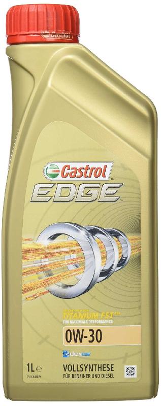 Huile moteur Castrol Edge Titanium FST 0W-30 - 1L (étiquette allemande) - entièrement synthétique, ACEA C3, API SN, VW 502 00/505 00_0