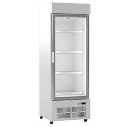 Armoire vitrine de congélation grande capacité, avec 1 porte - 700x725x2025 mm - 680 W 230/1V - 14160301 Eurast - blanc multi-matériau 14160301_0