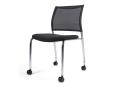 Chaise d'accueil EMILE avec roulettes - AlterSIT_0