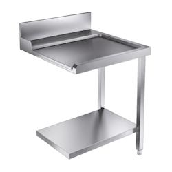 CombiSteel Table de Sortie avec Etagère 700 Droite Pour 7280.0045 0046 - 3667335007721_0