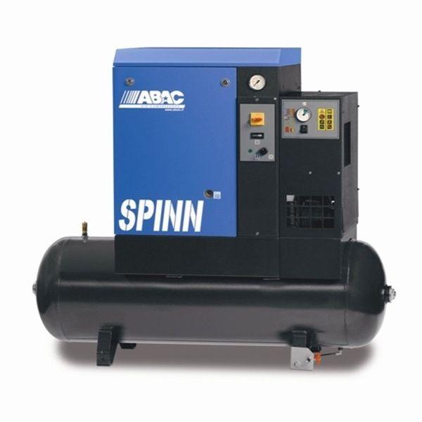Compresseur d'air rotatif à vis ABAC 500 litres - 7,5 CV triphasé - 10 bar avec sécheur_0