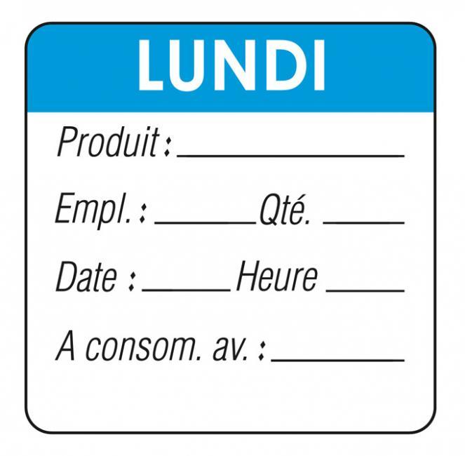 Etiquettes journalieres amovibles carrees 50x50 haccp lundi_0
