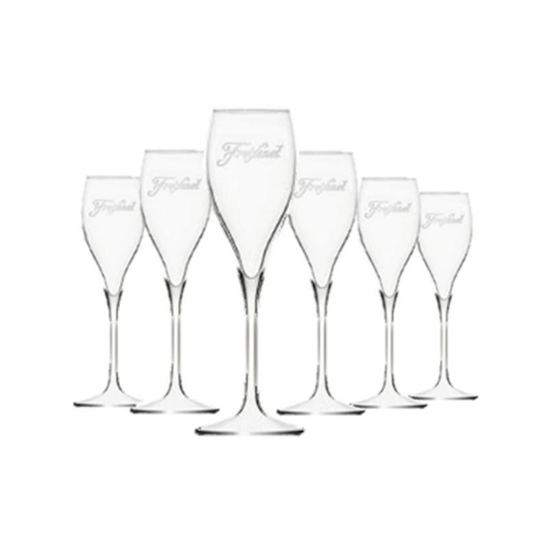 Freixenet Flûte San Blanche - Lot de 6 verres de 15 cl_0
