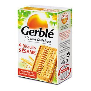 Gerblè Biscuits diététiques Sésame - Lot de 18 boîtes de 46 g_0