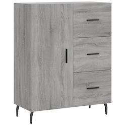Helloshop26 - Buffet bahut commode armoire meuble de rangement organisateur cuisine salle de séjour salon sonoma 69,5 x 34 x 90 cm 02_0036475 - 30002_0