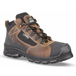 Jallatte - Chaussures de sécurité hautes marron et noire JALTEX SAS S3 CI WR SRC Marron / Noir Taille 45 - 45 brown synthetic material 8033546339374_0