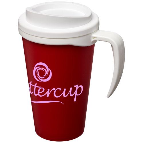 Mug isolant Americano® grande 350 ml - isotherme à double paroi avec couvercle à visser et poignée intégrée_0