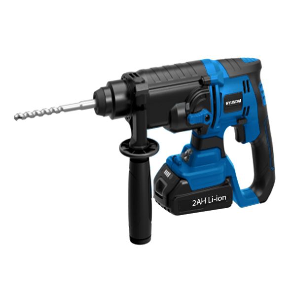 Perforateur & burineur - Hyundai HMP20V - sans fil 20V - force de frappe 2J - 5000 CPM_0