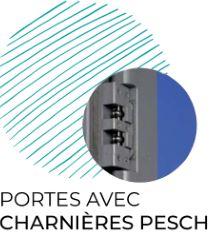 Porte avec charnière pesch_0