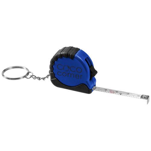 Porte-clés mètre-ruban 1 m Habana - rétractable et verrouillable avec poignée en caoutchouc_0
