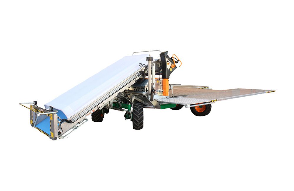 Récolteuse de légumes 8300 foglia - ortomec srl - puissance du moteur 50 à 75 cv - largeur de la tête de récolte 130 à 180 cm_0