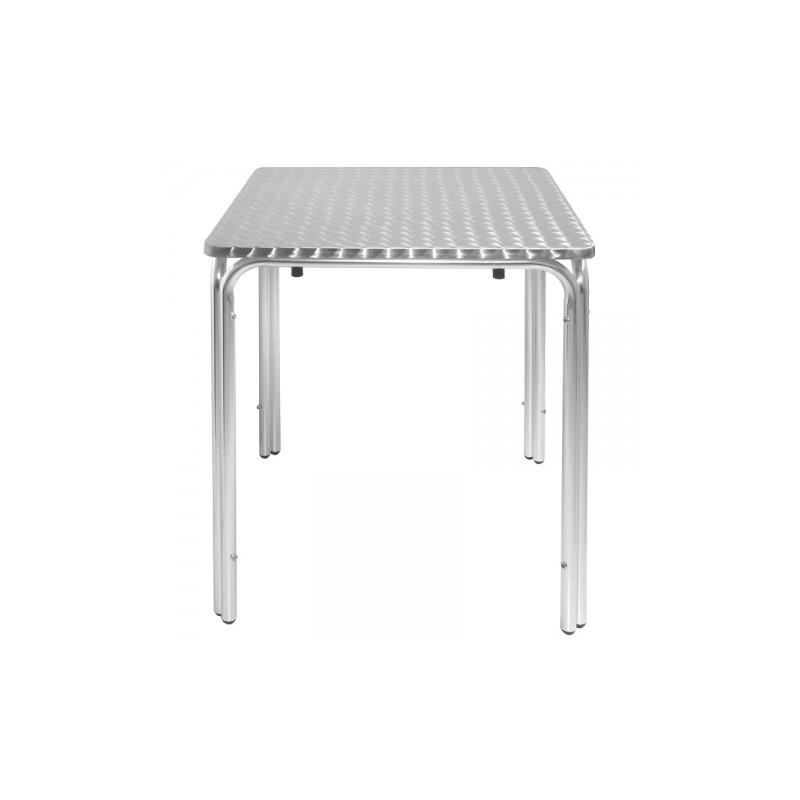 Table Haute Carrée Noire Réglable - Plateau Tournant 360° - Idéale Pour Bar, Bureau Ou Salon - Supporte 150 Kg