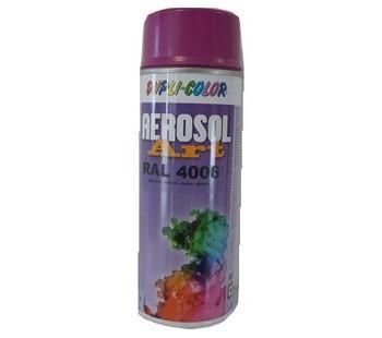 AEROSOL PEINTURE ART POURPRE RAL 4006