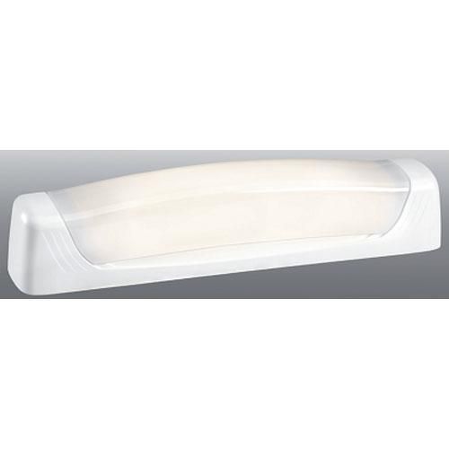 Applique linolite fixe salle d'eau 230v blanc talasso prise rasoir + inter b 99.21_0