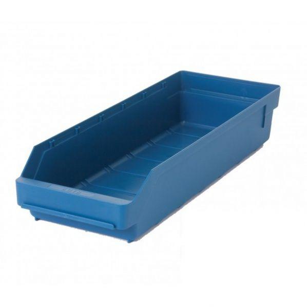 Bacs de rangement à cloisons amovibles - Largeur 180 mm - Nombre max. de cloisons : 6 - Lot de 20 - Modulables et gerbables_0