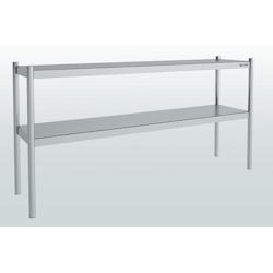 ERATOS Etagere Superieure A Poser Sur Table - 2 Niveaux Hauteur 700 - 1900X350X700 - Livree Demontee ESD-192 - Acier inoxydable 18/10 ESD-192_0