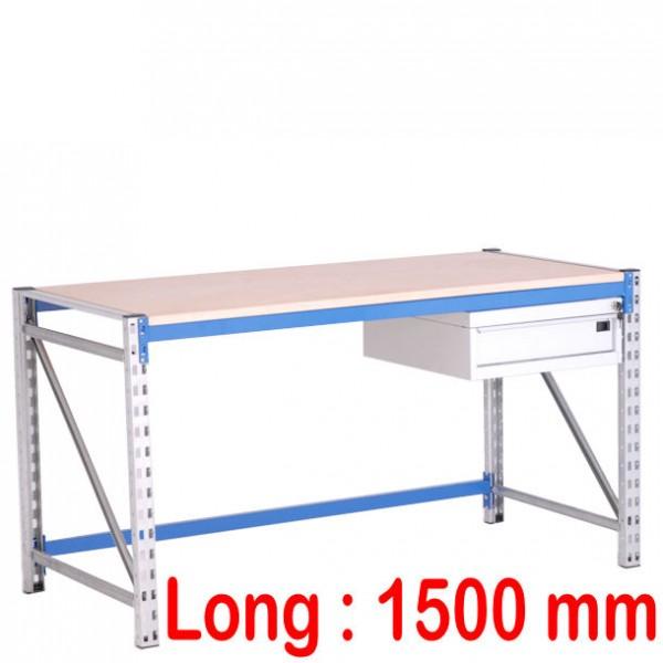Établi d’atelier économique avec tiroir - Longueur 1500 mm - Marque Rolléco_0