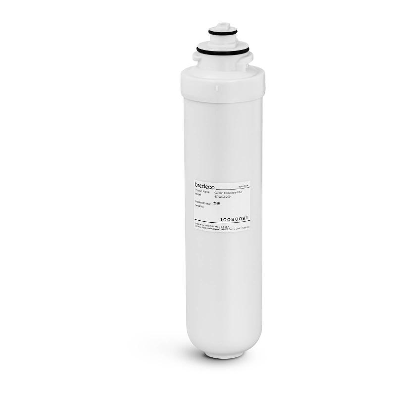 Filtre à charbon actif - Filtration en 2 étapes 1 µm/5 µm - Compatible distributeur d'eau chaude BCWD-5L bredeco - Réf. 14_0004302_0