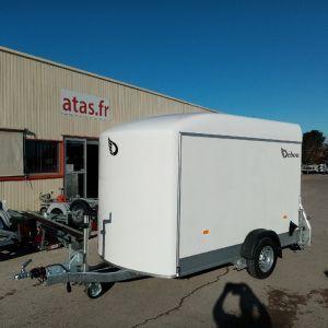 Fourgon Debon ROADSTER Bois & Poly - 320x167x200 cm - 1300 kg - Panneaux latéraux PPL et suspension Pullman II_0