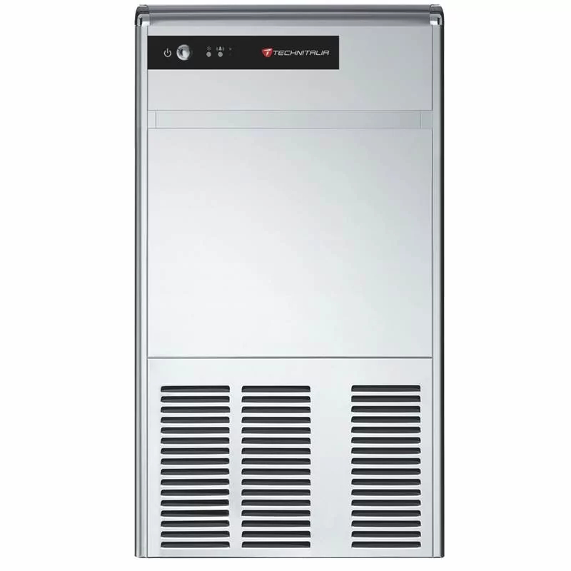 Machine à glaçons - Refroidissement à eau - 25 kg/24h - Structure en acier inox AISI 304 - Marque Technitalia_0