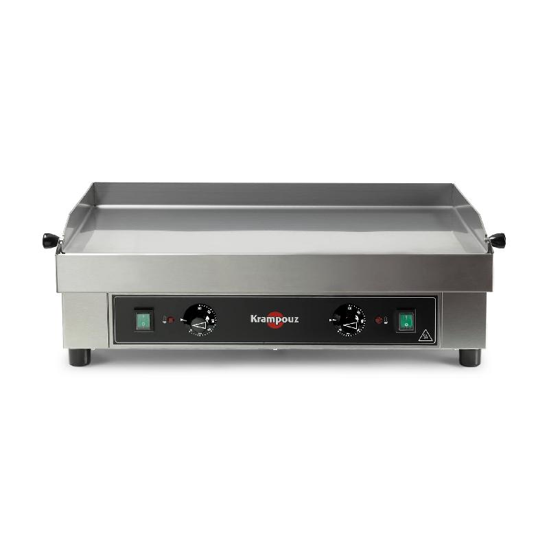 Plancha électrique professionnelle grand modèle châssis inox - 640x340 mm - GECII2_0