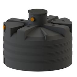 PLAST'UP ROTOMOULAGE Cuve de stockage d'eau enterrée verticale 5000l - NOIR - noir 5905943321531_0