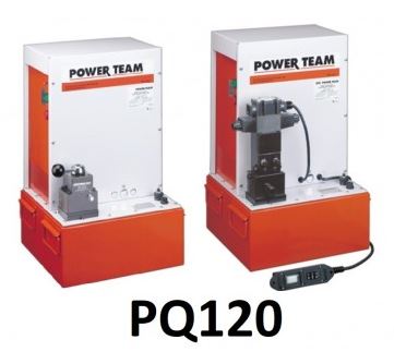 Pompe électrique pour vérin simple / double effet conçue pour des travaux exigeants et de longue durée -PQ120_0