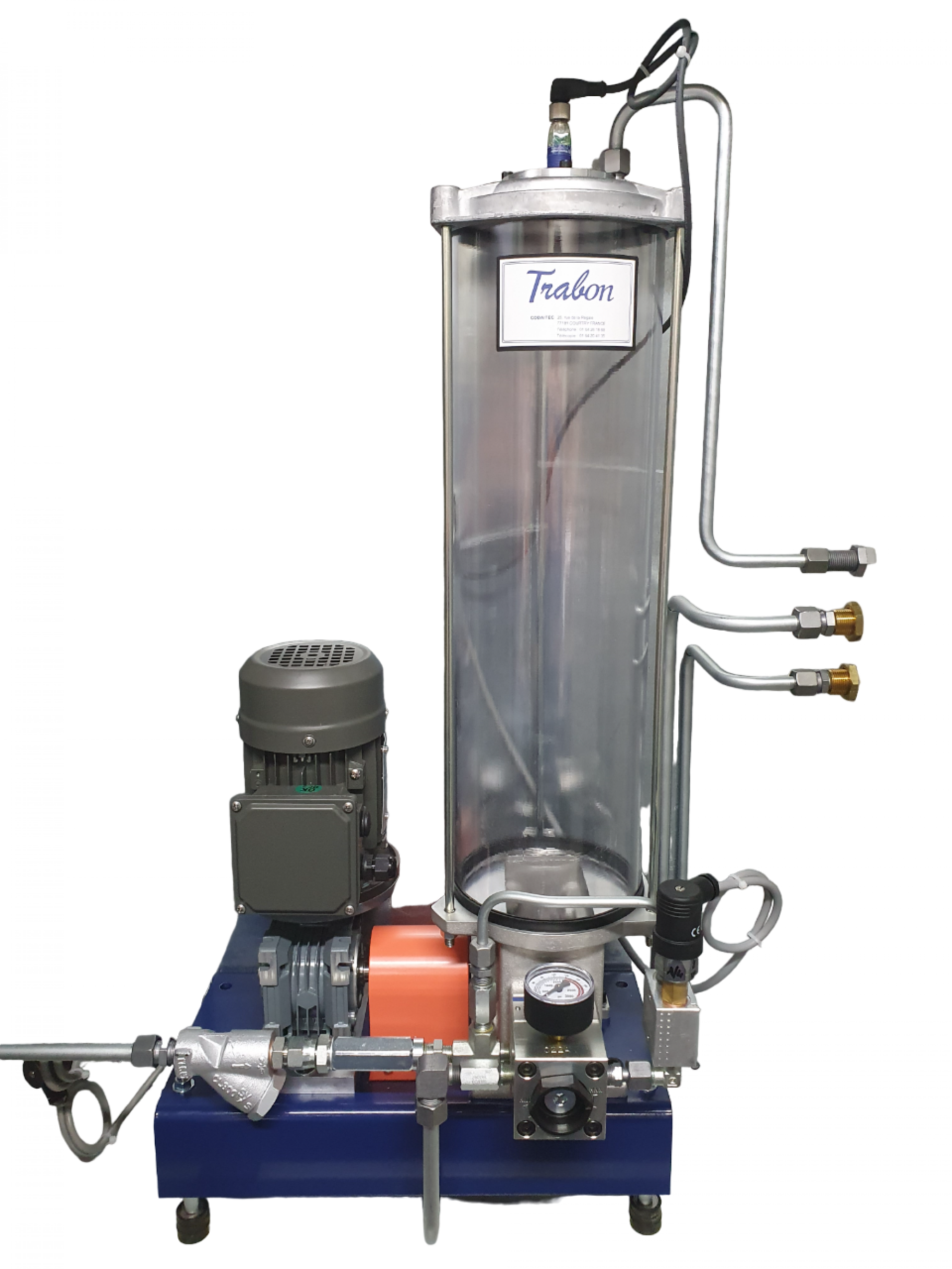 Pompe électrique Trabon Lubemaster - lubrification huile et graisse - robuste et performante_0