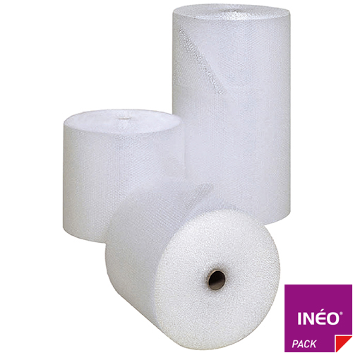 Rouleau film papier bulle 1m x 100m - 35 microns - protection antichoc - fabriqué en France_0