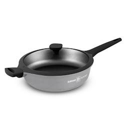 Sauteuse Fonte D'aluminium 24 Cm Avec Couvercle Chambord Titane St24tfi Durand Dupont - 3662738030000_0