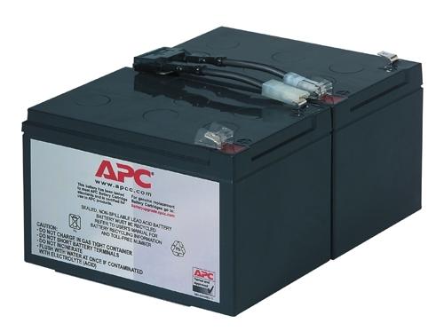 APC RBC6 - Batterie pour onduleur - Sealed Lead Acid (VRLA) - 195,6x152,4x94 mm - Noir_0