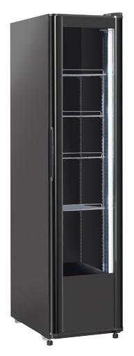 Armoire réfrigérée noire slim 1 porte vitrée pour boissons 300l - RC 300B - CH_0