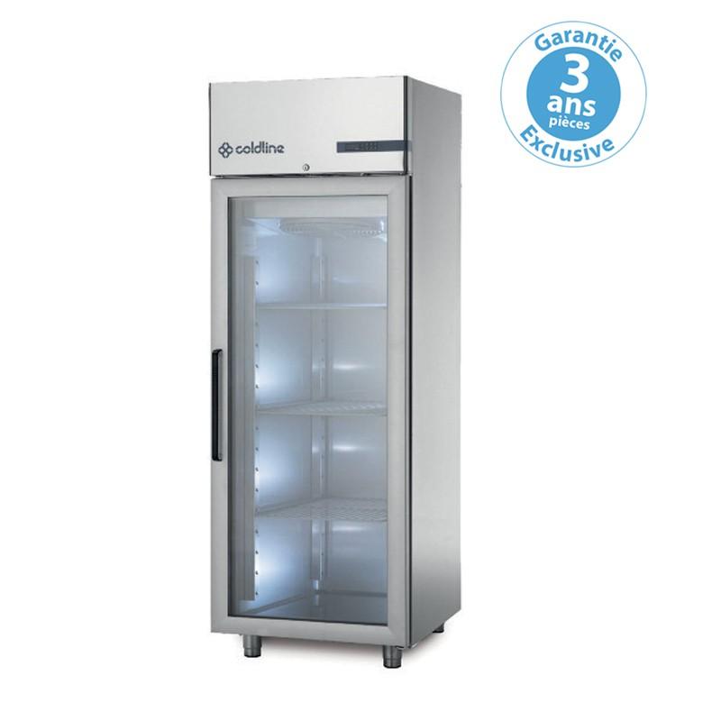 Armoire réfrigérée positive master 1 porte vitrée 600 litres armoires réfrigérées - sans groupe - A601MRV_0